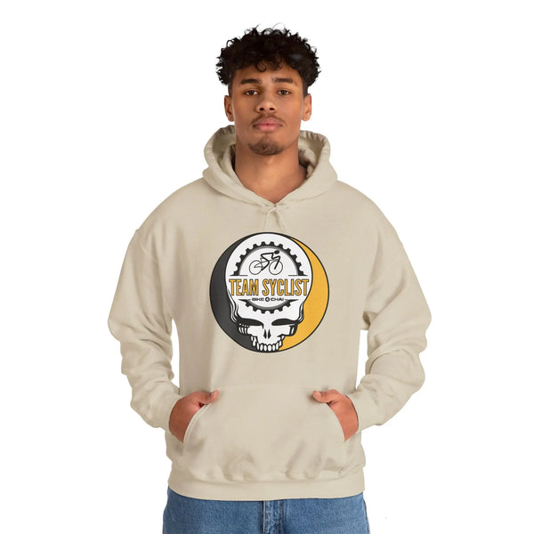 Grateful Dead - Team Syclist Heavy Blend��� Hooded Sweatshirt - StealieShop